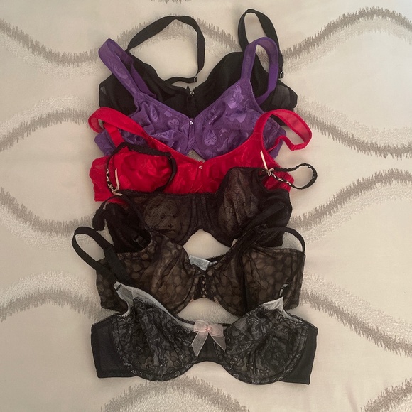Bundle of 6 Wacoal and DKNY Bras in 34C - Picture 1 of 16